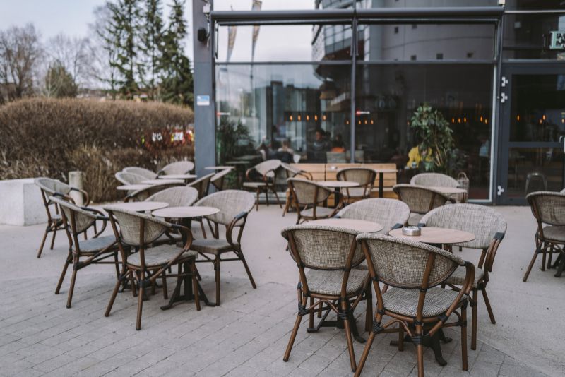 Concrete outdoor patio area at a Bundamba property
