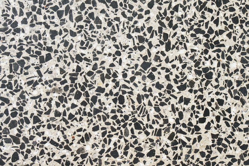 Natural river rock exposed aggregate in Ipswich