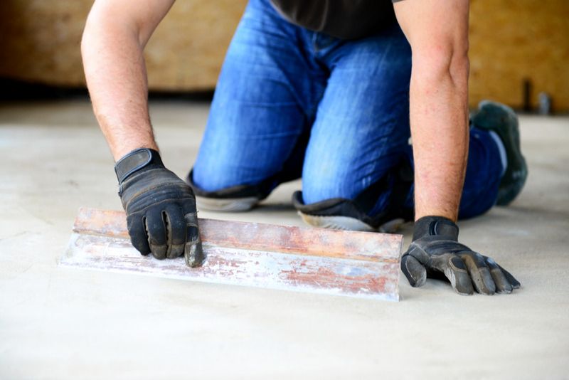 Concrete crew polishing a concrete floor in Ipswich